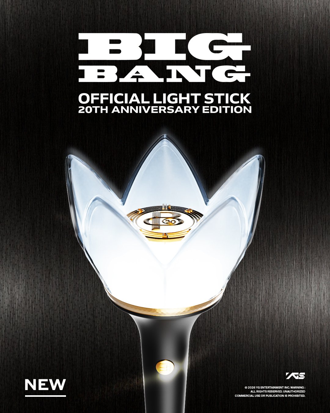 購入代行】BIGBANG オフィシャルライトスティック 「20TH ANNIVERSARY