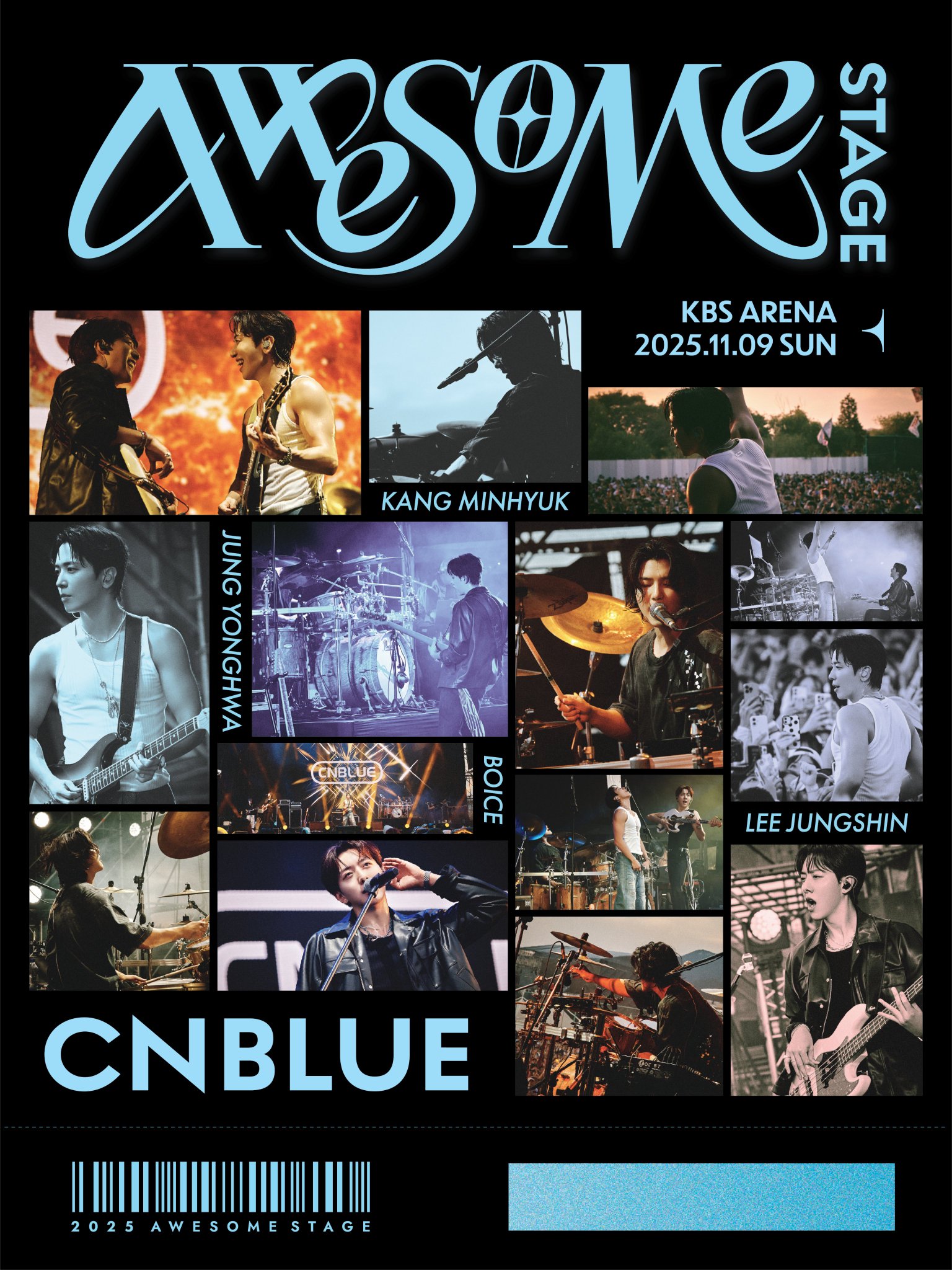 2025 AWESOME STAGE「CNBLUE」- SEOUL チケット代行 - 告知事項