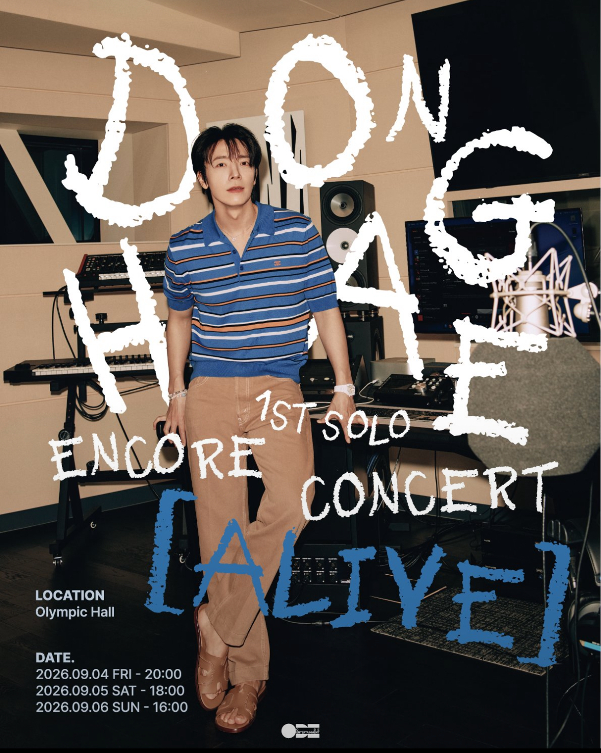 2026 DONGHAE(ドンヘ／SUPER JUNIOR) 1ST SOLO ENCORE CONCERT「ALIVE