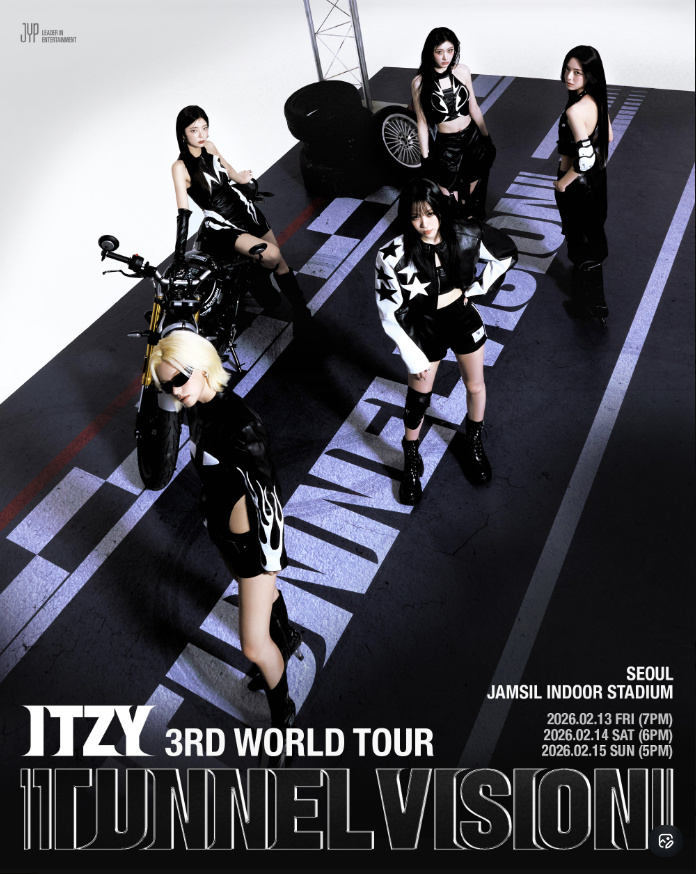ITZY 3RD WORLD TOUR「TUNNEL VISION」in SEOUL チケット代行 - 告知
