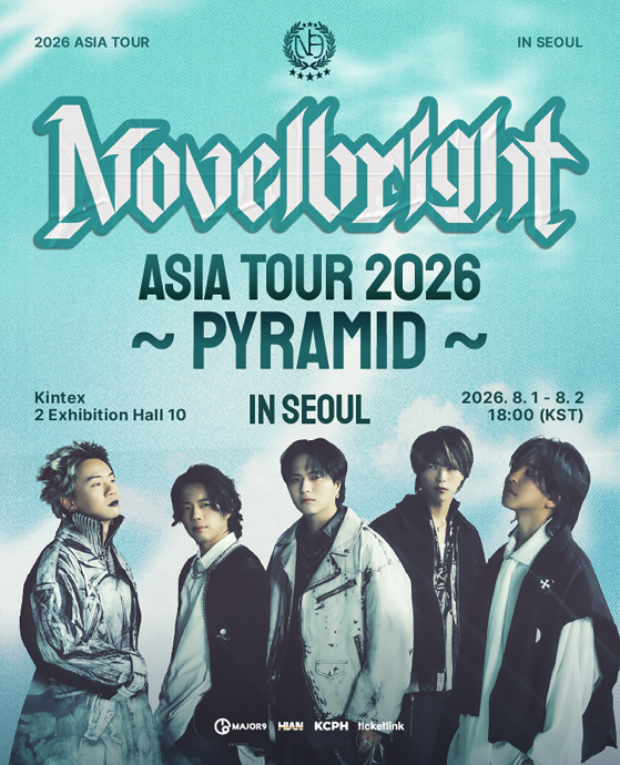 Novelbright(ノーブラ) ASIA TOUR 2026「PYRAMID」 in Seoul チケット
