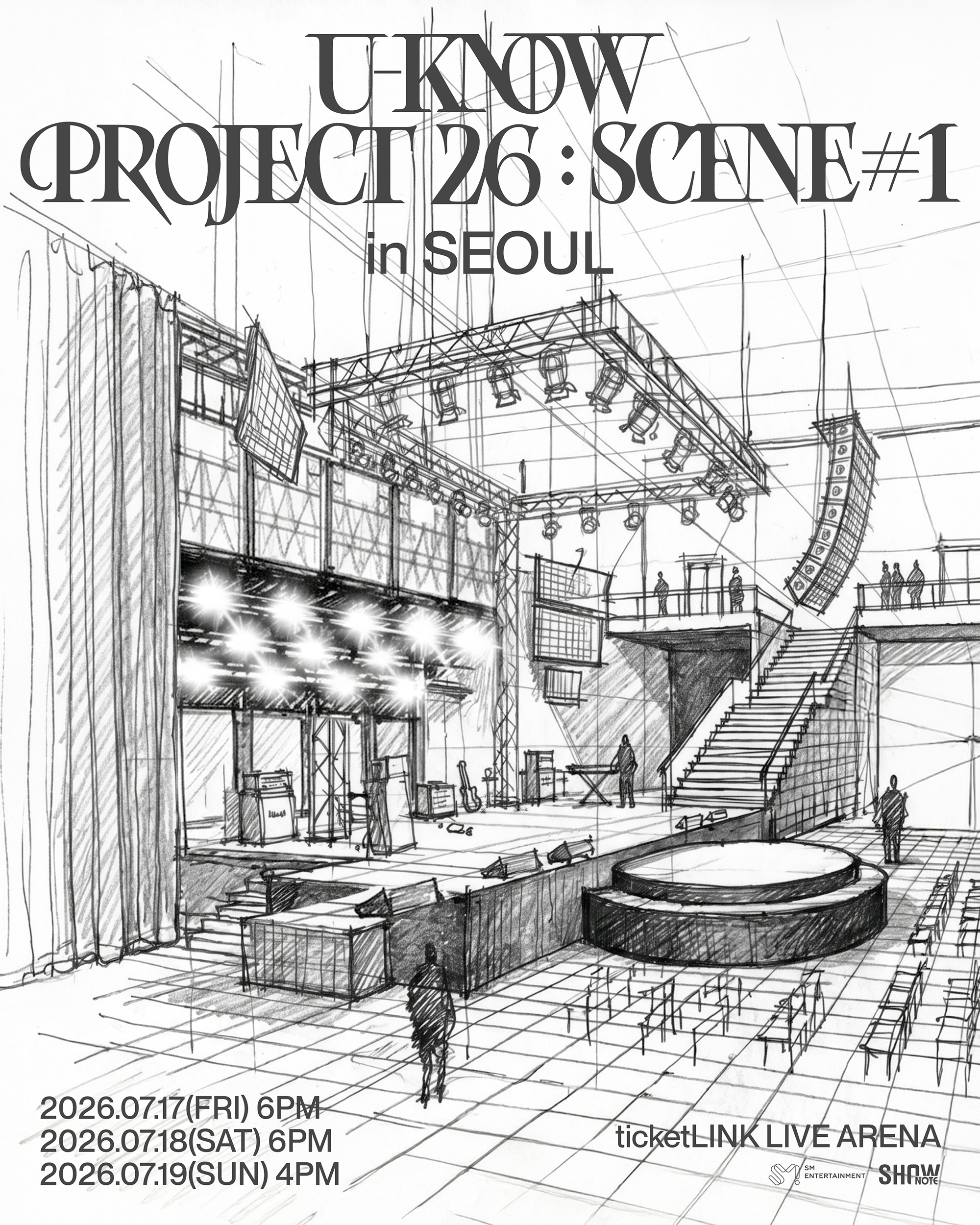 U-KNOW(ユンホ／TVXQ)「PROJECT 26 : SCENE#1」in SEOUL チケット代行