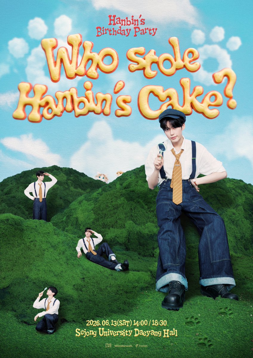 Hanbin's(ハンビン／ZB1) Birthday Party「Who stole Hanbin's Cake